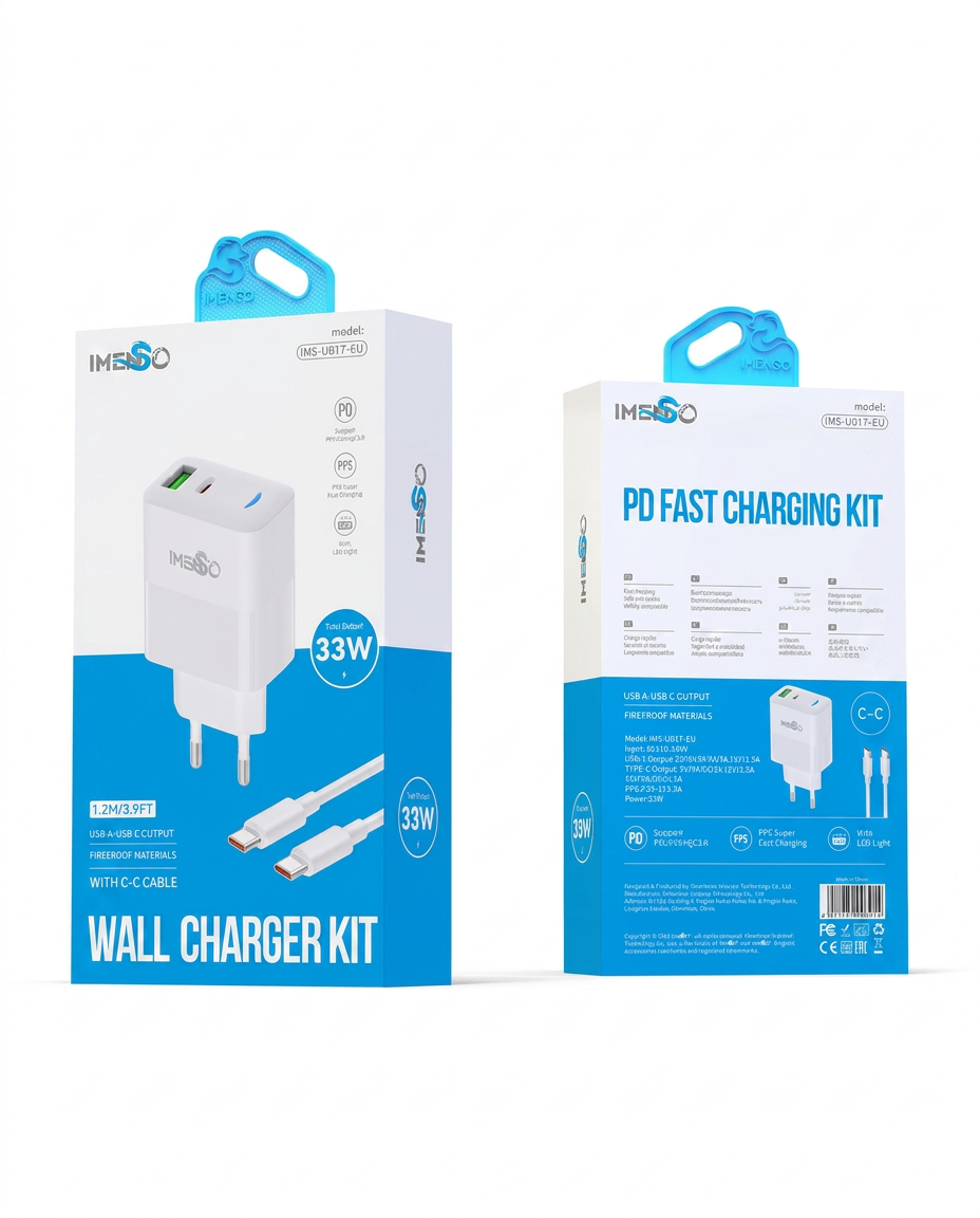 Zaryadlovchi adapter va Kabel imenso — Imenso — Zaryadlovchi Adapter