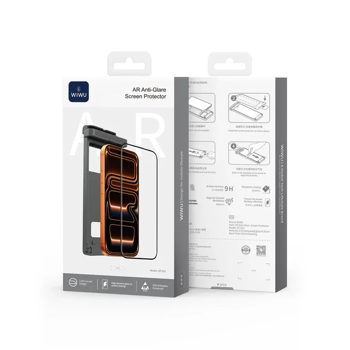 iPhone 17 Pro Max uchun Anti-Glare himoya oynasi WiWU GT-031