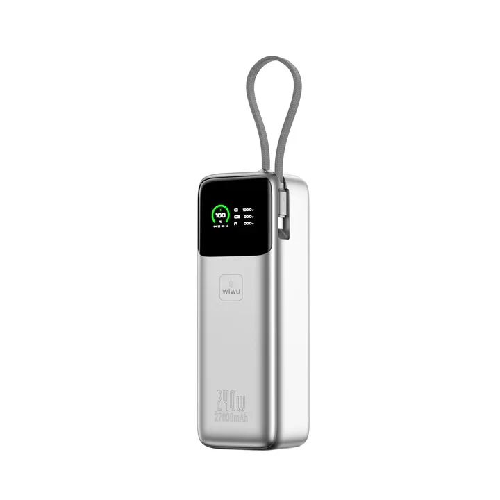 Noutbuk va telefon uchun 240W 27 000 mAh powerbank WiWU POWER MEGA PM201 — Wiwu — Powerbank