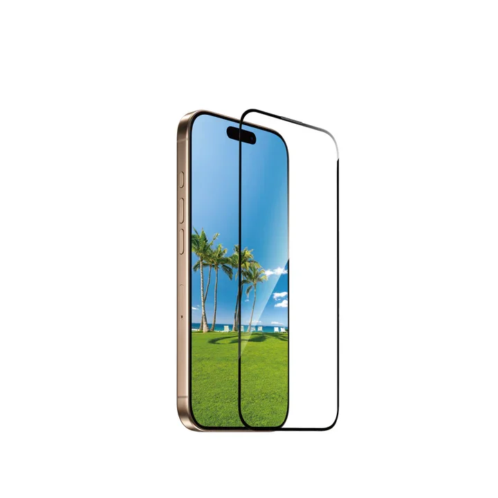 iPhone 17 Pro Max uchun Himoya Oynasi (9H HD Clear) Tempered GWIWU 2.5D Super Clear lass — 6/7