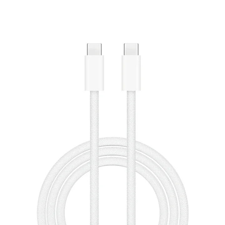 60W PD fast charging, 1.5 metr uzunlik va mustahkam braided dizaynli premium Type-C kabel.