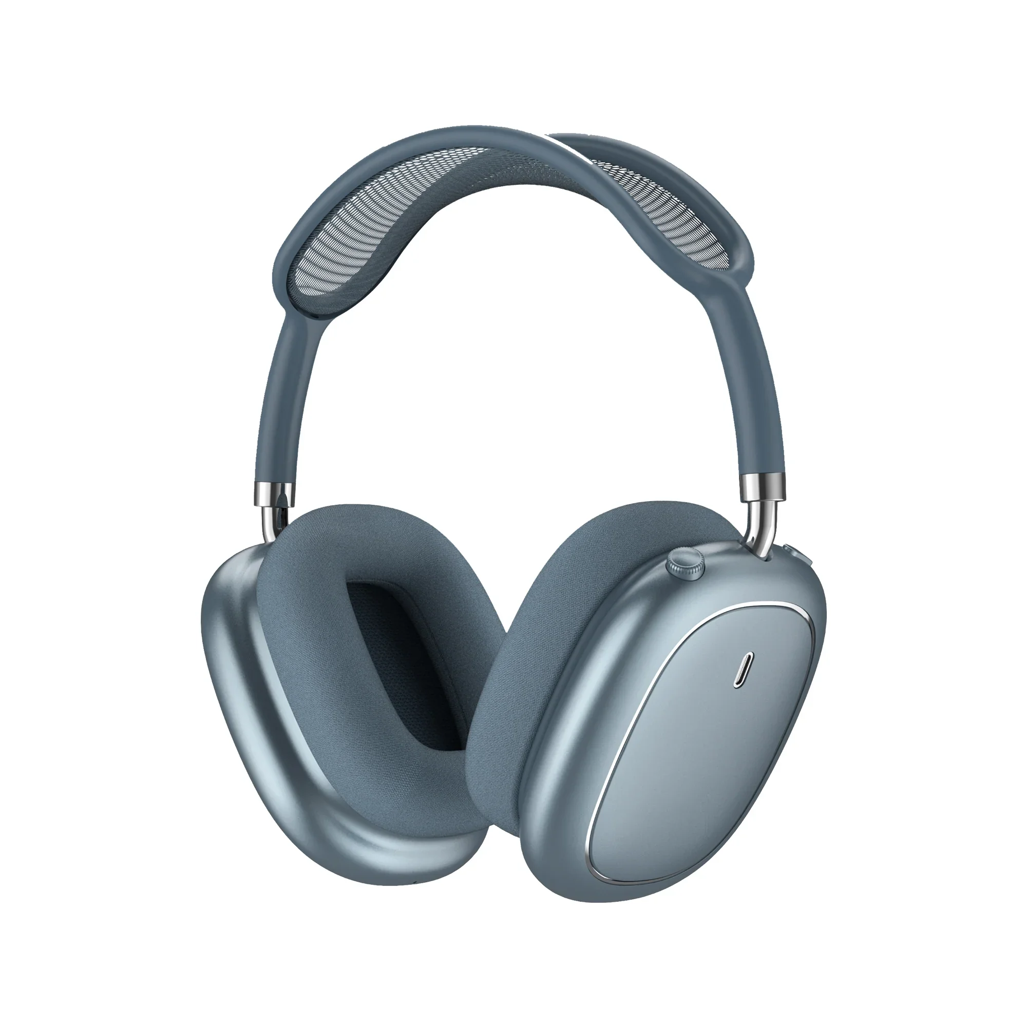 WIWU Airbuds MAX TD-18 ANC – Premium Bluetooth Headphones — Blue