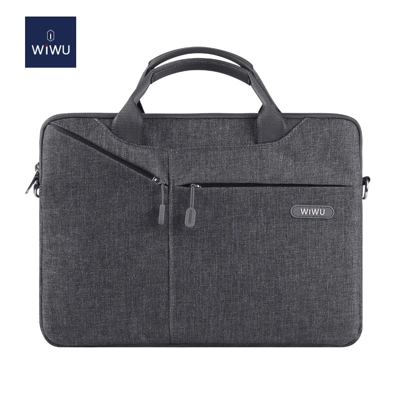 WIWU CITY COMMUTER 13.3–14.2 – Premium Laptop Bag — Gray