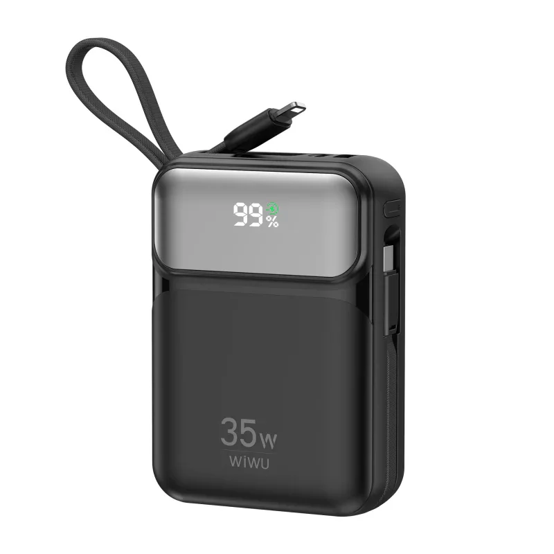 WIWU KNIGHT 35W 10000mAh – Fast Charging Power Bank — Wiwu — Quvvatlash Stansiyasi