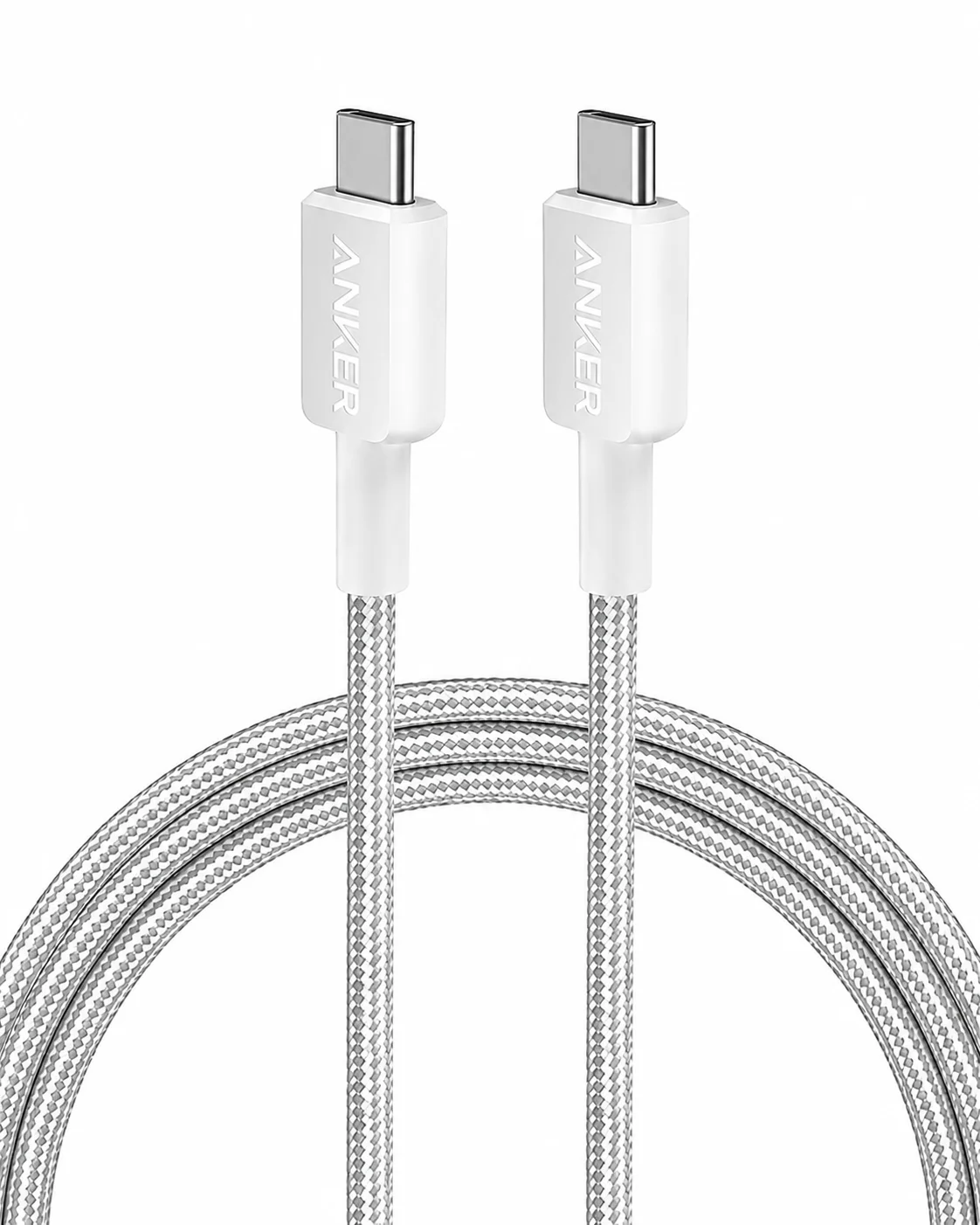 Quvvatlash kabeli - Anker 322 USB-C to USB-C Cable (3ft Braided, 60W)