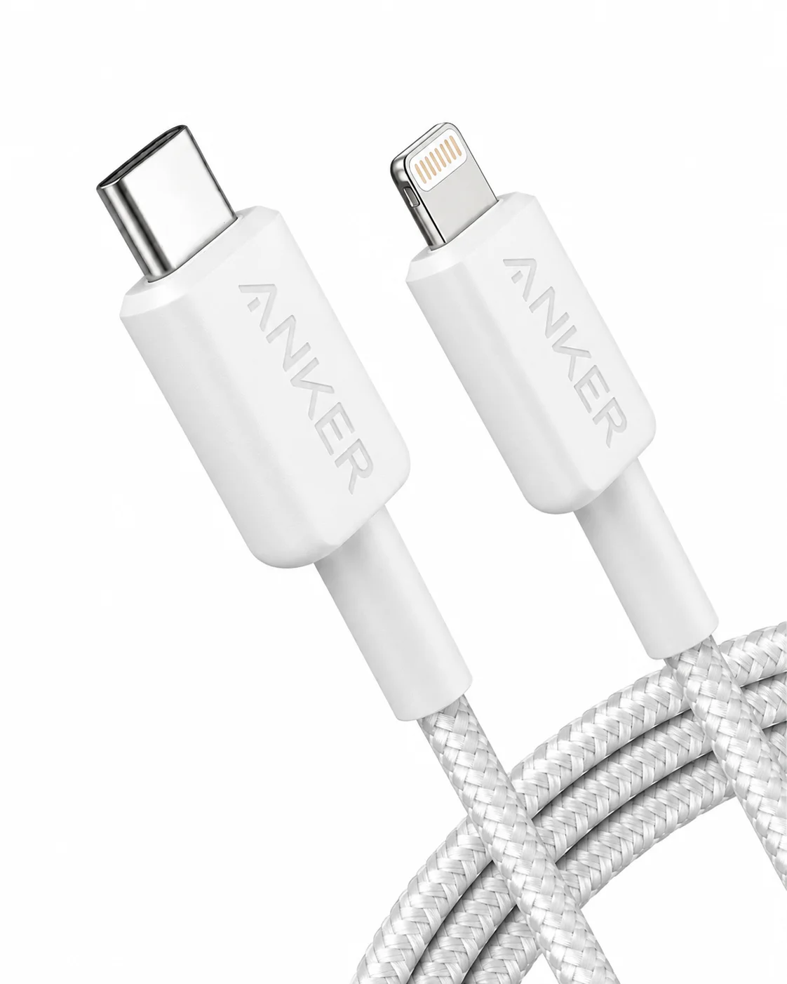 Anker 322 USB-C to Lightning Cable (3ft Braided, MFi Certified)