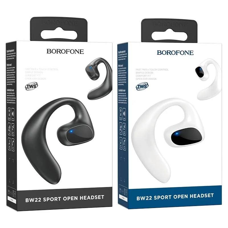 Bluetooth quloqchin ochiq turdagi sport — BOROFONE BW22 Dawn — AirBuds