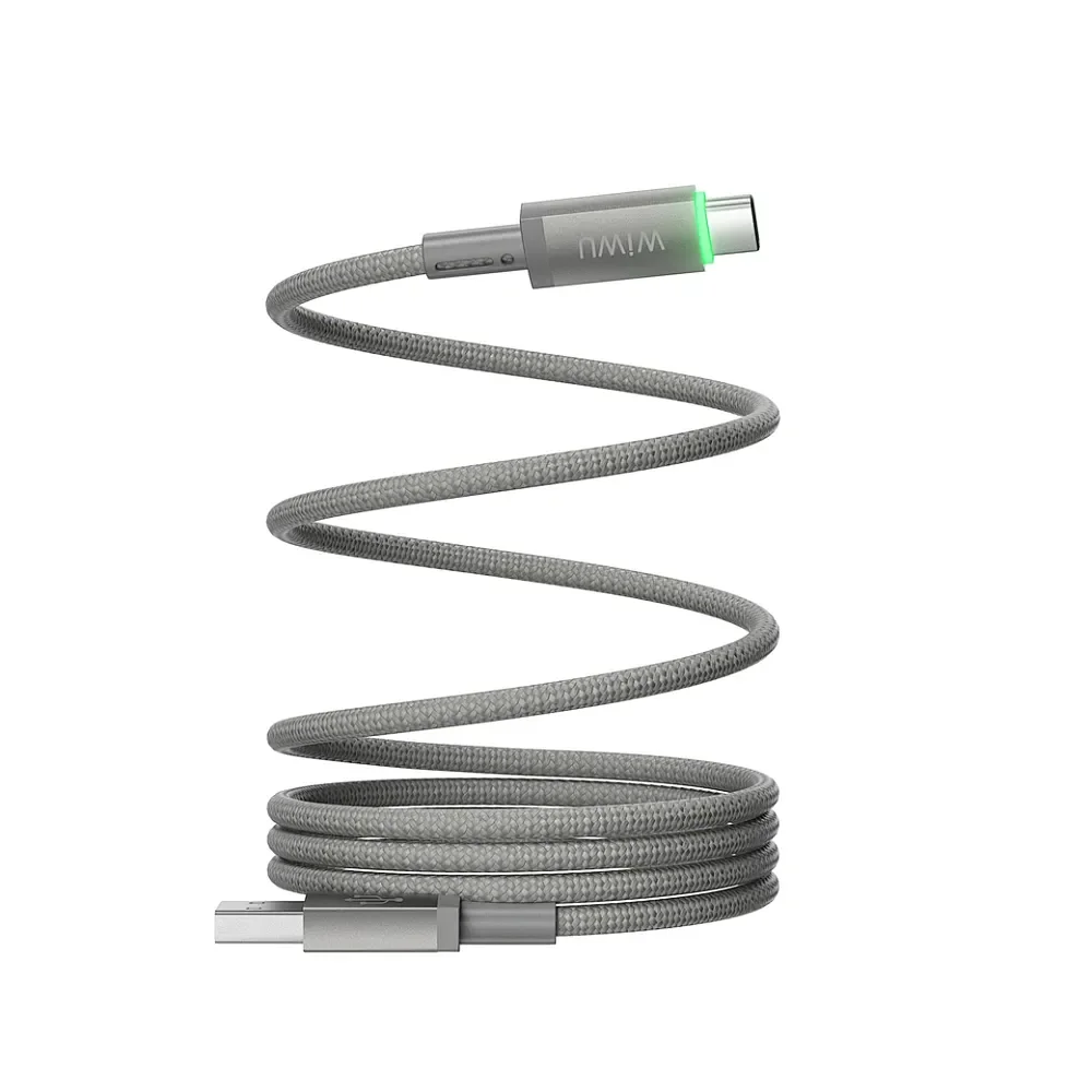 WIWU MAGLINK 60W Wi-C082 – USB-A to Type-C Magnitli Tezkor Quvvatlash Kabeli — Wiwu — Kabel