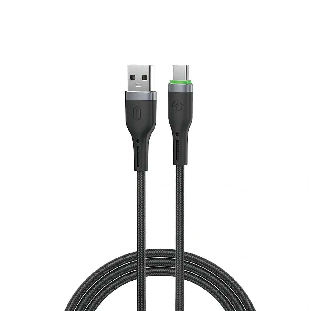 WIWU ORINGLINK 27W Wi-C067 – USB-A to Type-C Tezkor Quvvatlash Kabeli