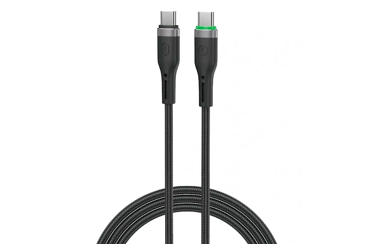 WIWU ORINGLINK 60W Wi-C069 – USB-C to USB-C Tezkor Quvvatlash Kabeli