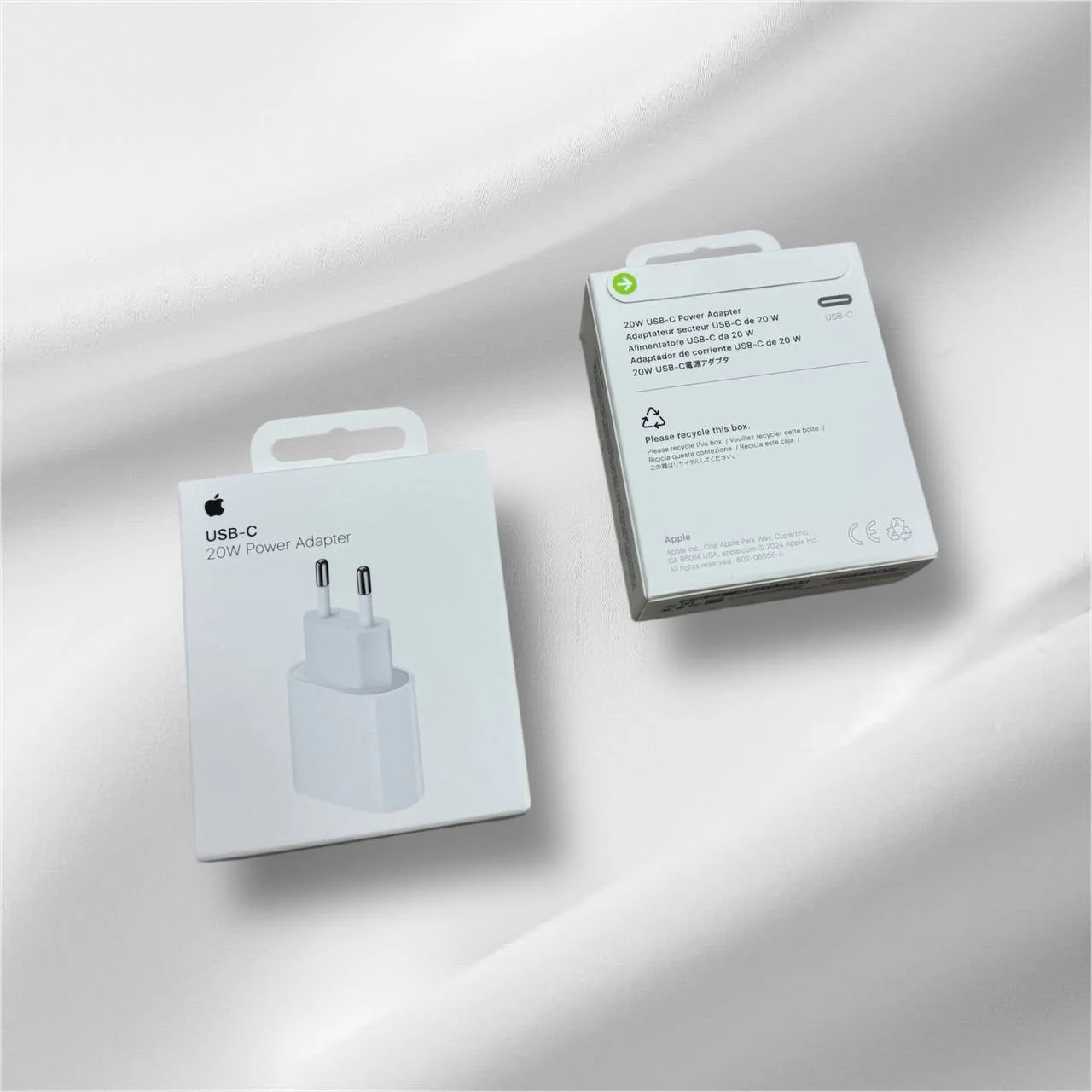 Apple 2-Pin USB-C Quvvat Adapteri (Galovka) ORG 100% — Zaryadlovchi Adapter