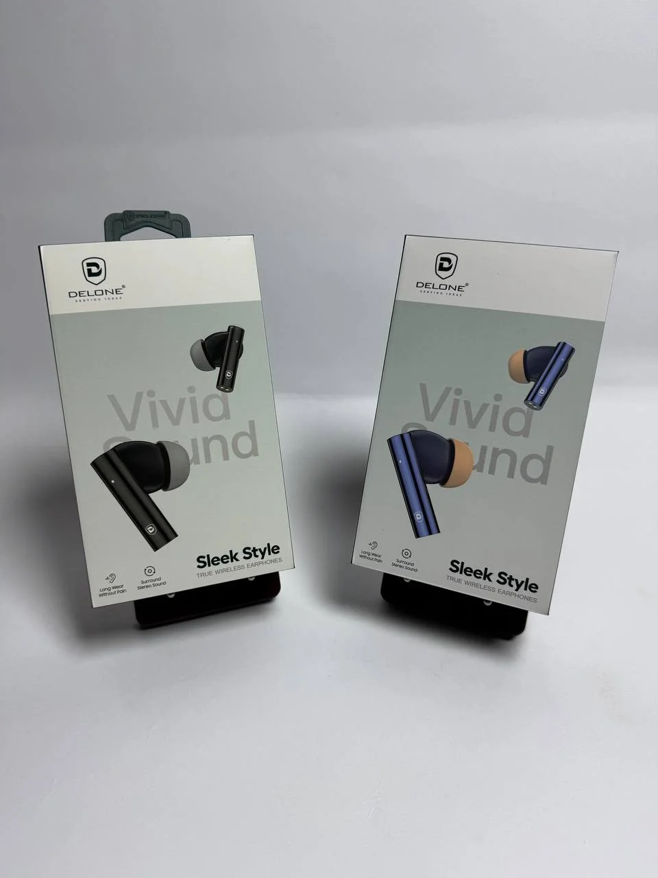 🎧 Delone EB-07 TWS Bluetooth Simsiz Quloqchin – Hi-Fi Stereo Ovoz, Sensorli Boshqaruv, Android va iPhone uchun — 2/2