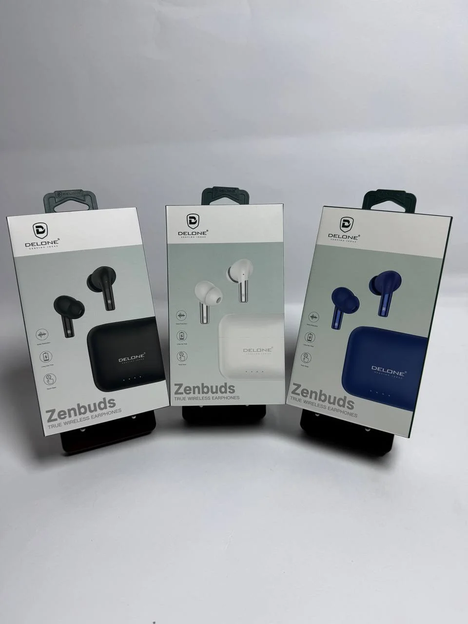Delone EB-08 TWS Bluetooth Simsiz Quloqchin – Hi-Fi Stereo Ovoz, Sensorli Boshqaruv, Android va iPhone uchun — 2/2