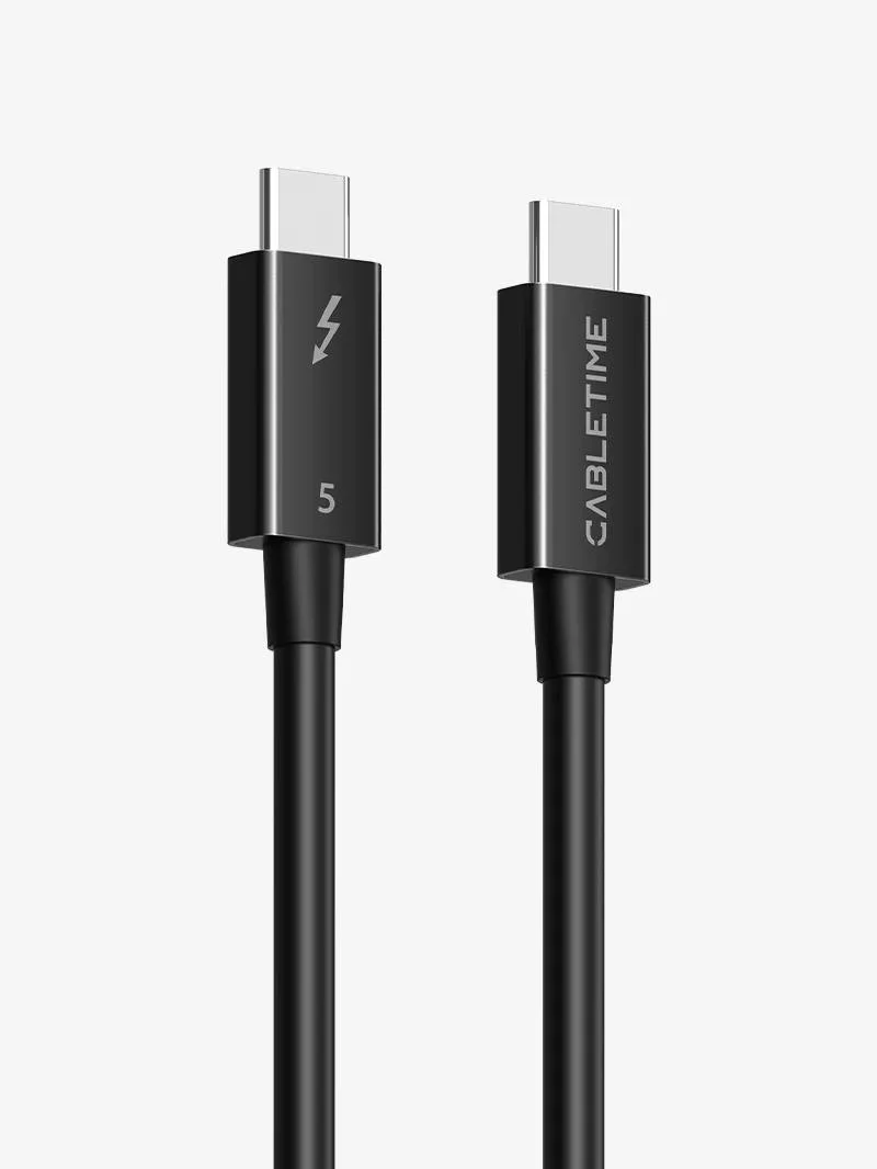 Kabel Thunderbolt 5 CableTime 80Gbps 240W ⚡