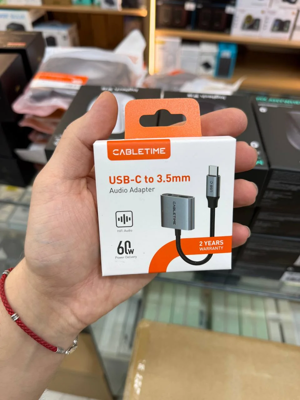 Perexadnik USB-C to 3.5mm Audio Adapter CableTime ⚡