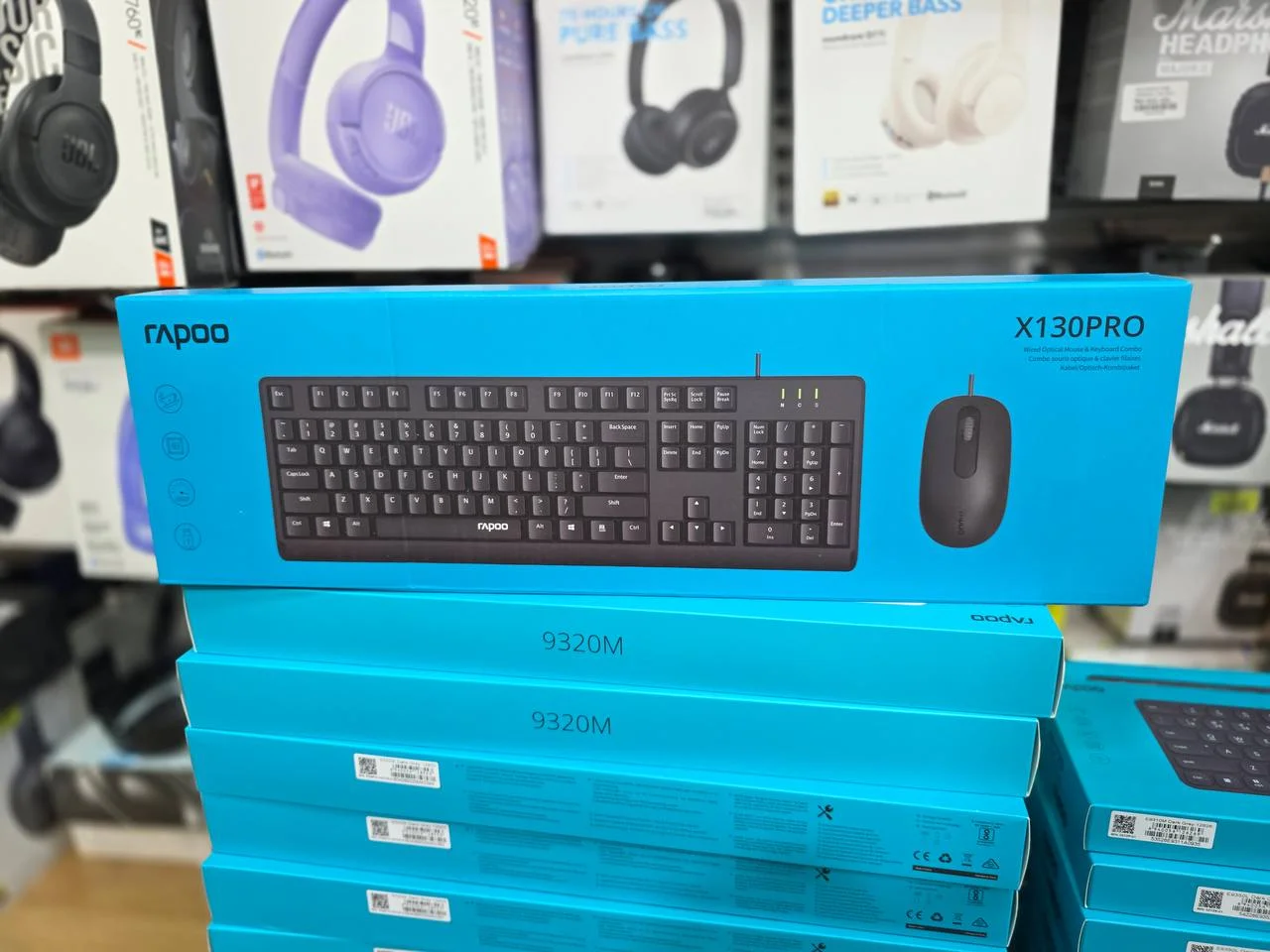 Klaviatura va sichqoncha to'plami Rapoo X130PRO — Rapoo