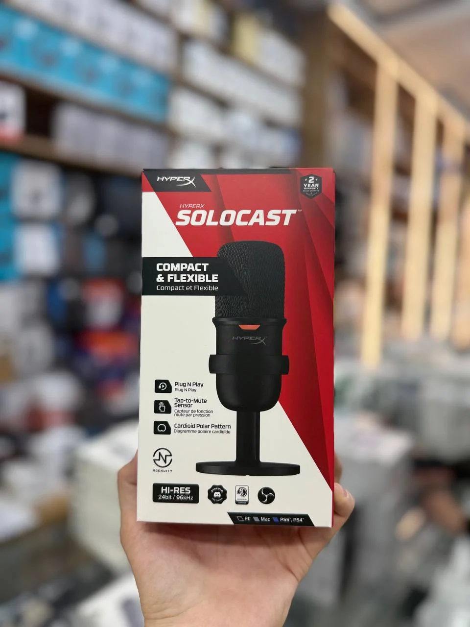 Mikrofon HyperX SoloCast — HyperX