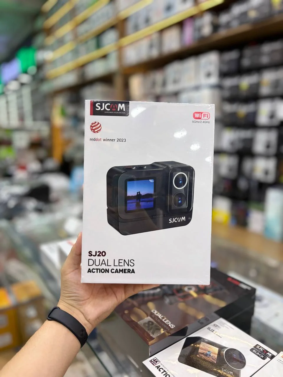 SJCAM SJ20 – 4K Dual Screen Action Camera (20MP, EIS, Wi-Fi) — SJCAM