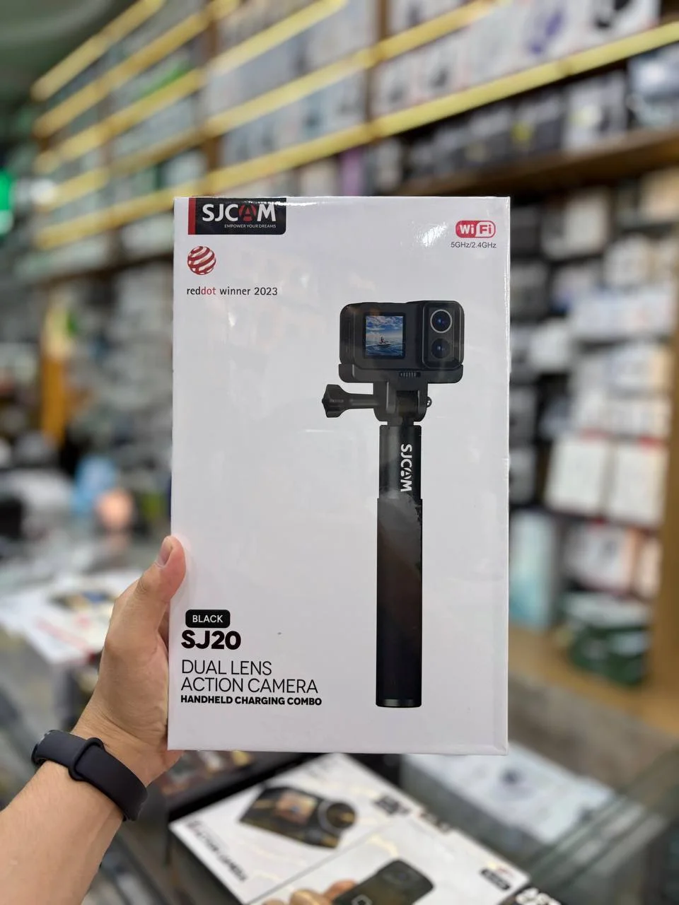 SJCAM SJ20 – 4K Dual Screen Action Camera (20MP, EIS, Wi-Fi) — 2/2
