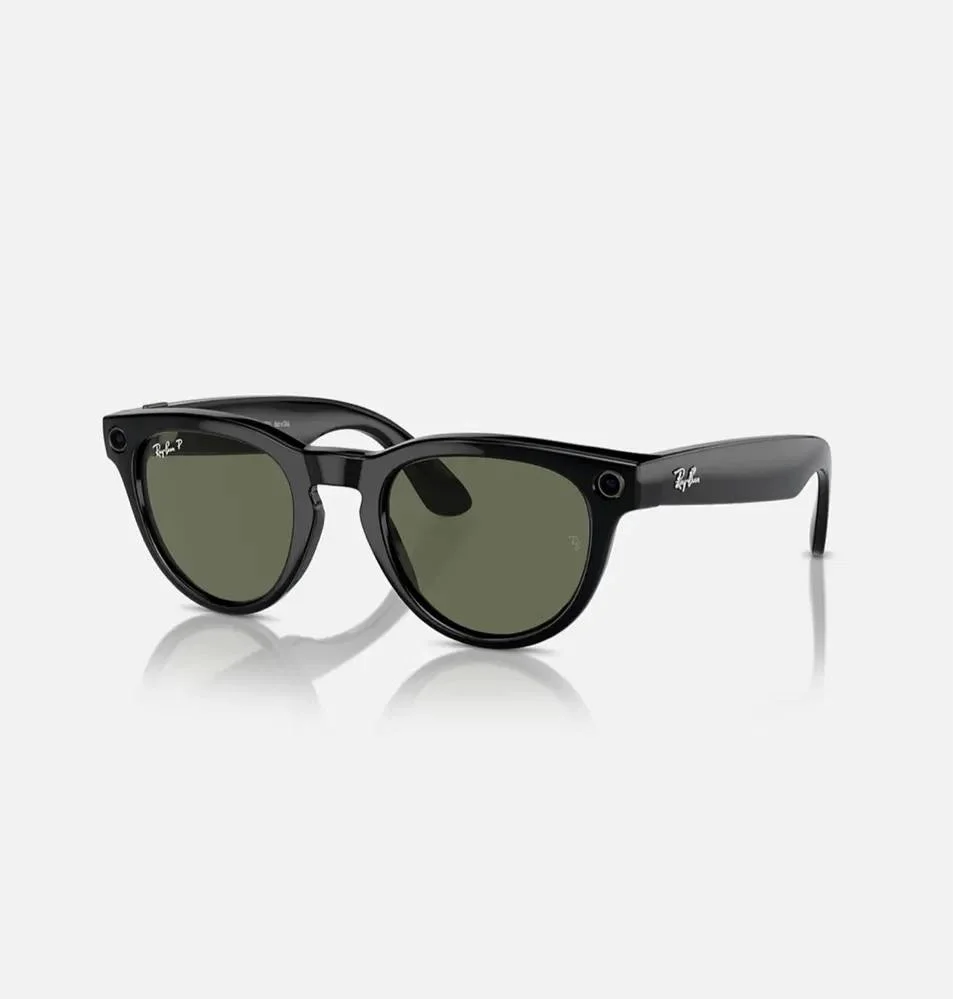 Ray-Ban Meta Headliner Gen 2 Smart Glasses – Kamera va AI funksiyali aqlli ko‘zoynak (Green Lenses, Size 50) — RAYBAN