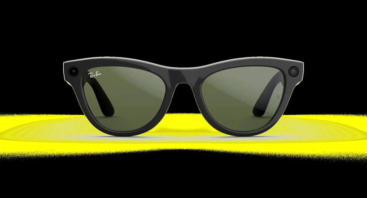 Ray-Ban Meta Skyler Gen 2 Smart Glasses – Kamera va AI funksiyali aqlli ko‘zoynak (Green Lenses, Size 52) — RAYBAN
