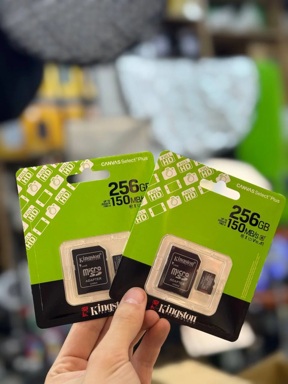Xotira kartasi Kingston Canvas Select Plus MicroSDXC (150MB/s) — Kingston