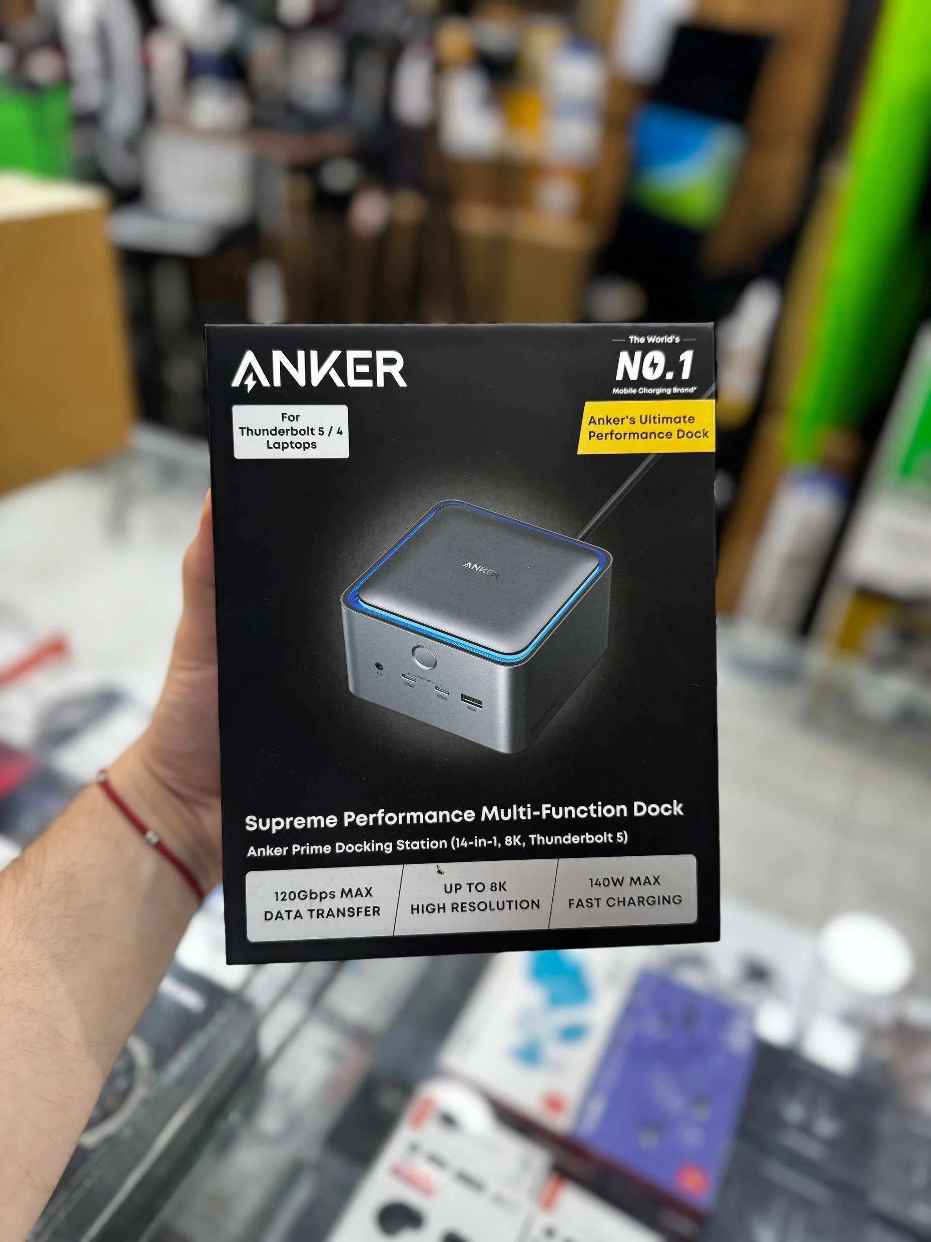 Anker 14-in-1 Thunderbolt 5/4 Dock Station – 120Gbps, 8K — Anker