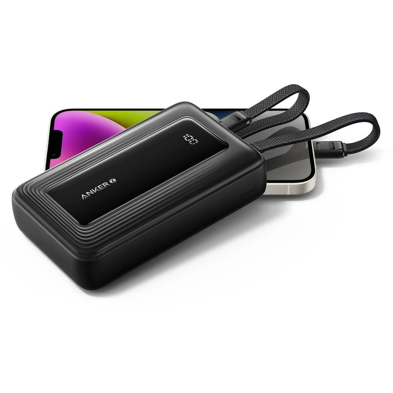 Anker A1681 Power Bank – 20000 mA/soat, 30W (Type-C kabel bilan) — Anker — Powerbank