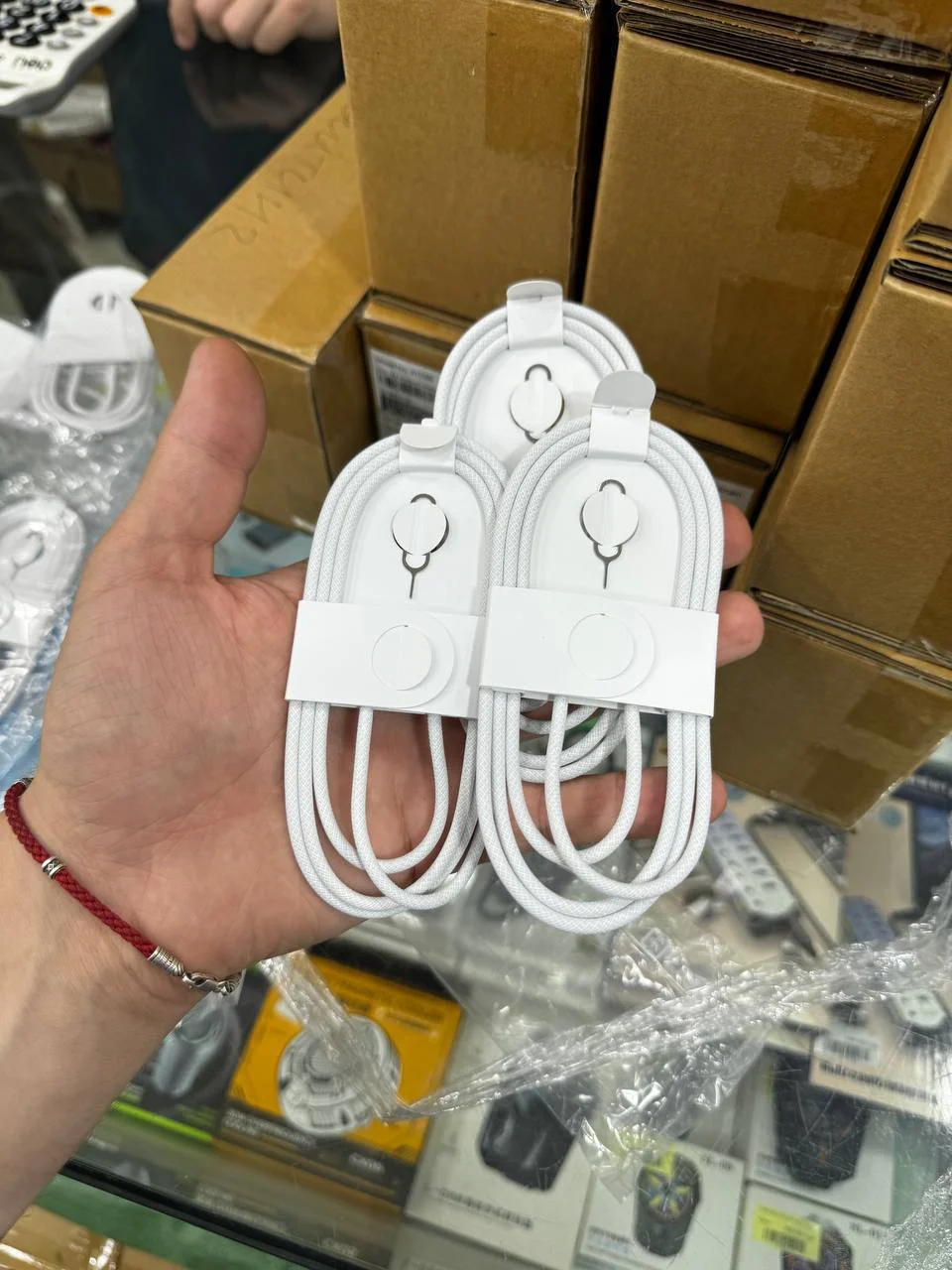 Original Apple Type-C to Type-C kabeli (Bez box / Qutisiz) — Apple — Kabel