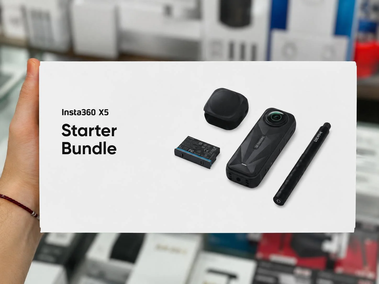 Insta360 X5 Action Kamera – Starter Kit — Insta X5