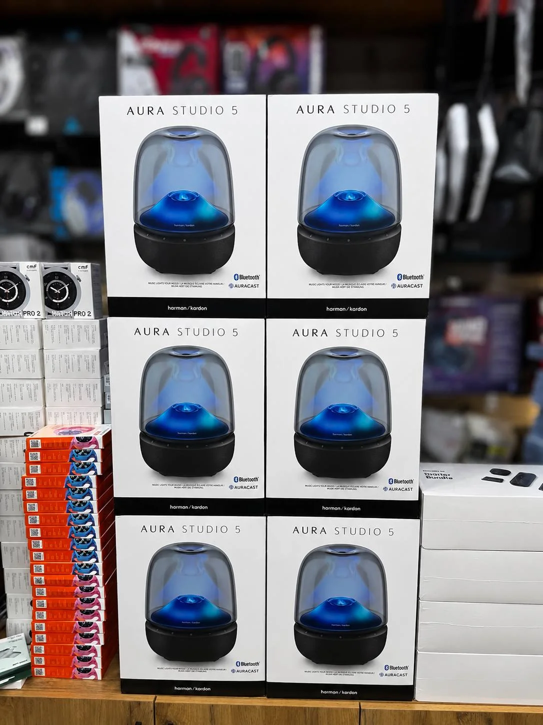 Harman Kardon Aura Studio 5 – Premium Bluetooth Karnay — Aura