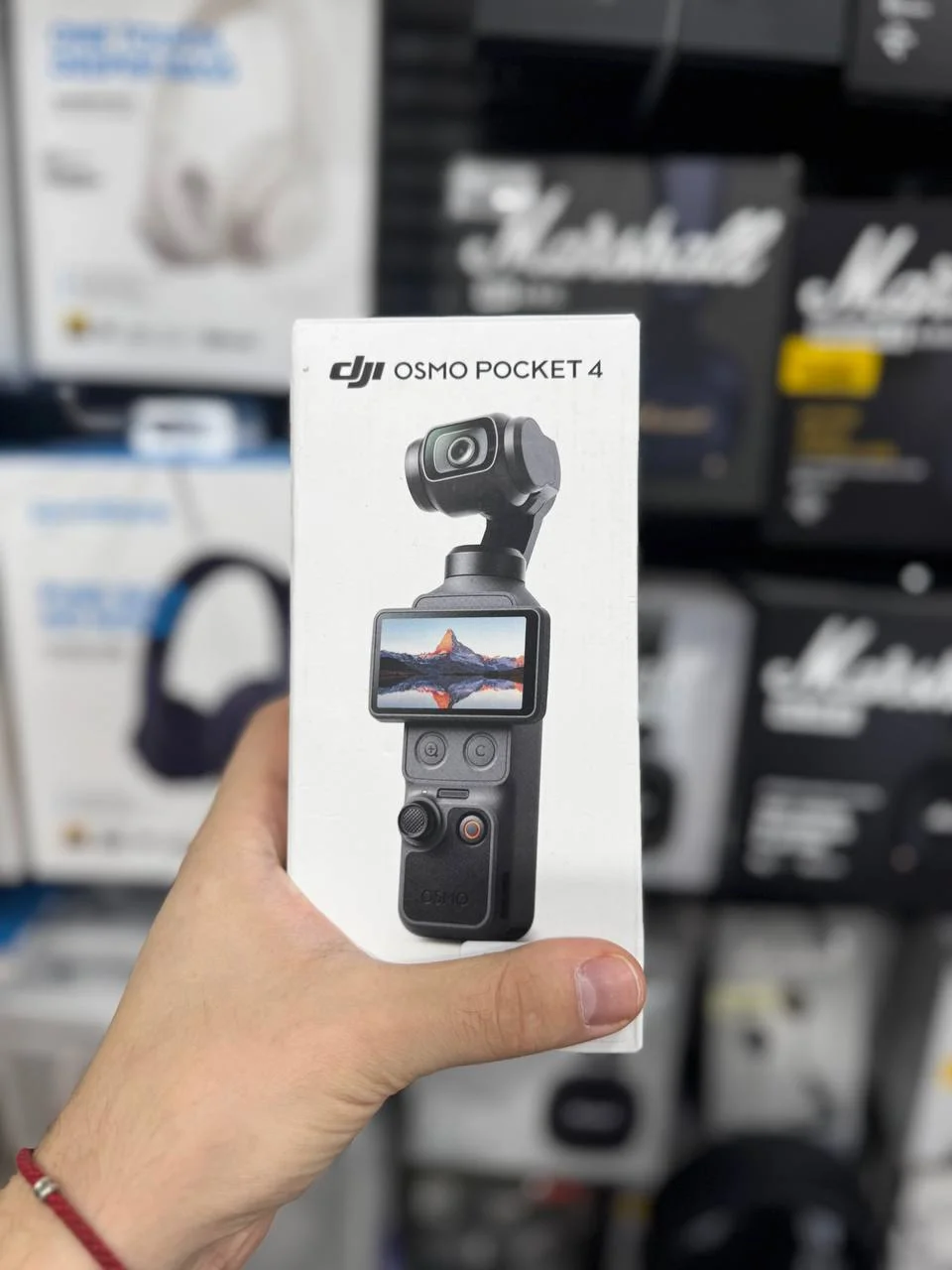 DJI Osmo Pocket 4 (standart combo) — Ixcham cho‘ntak stabilizator-kamerasi — DJI