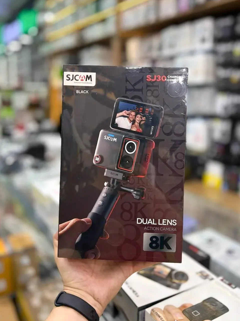 SJCAM SJ30 Dual Lens — Flagman ekshn-kamera (8K) — SJCAM