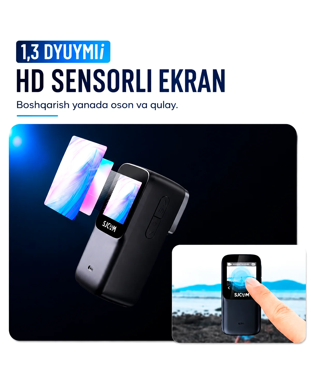 SJCAM C200 Pro — Mini professional ekshn-kamera — 3/7