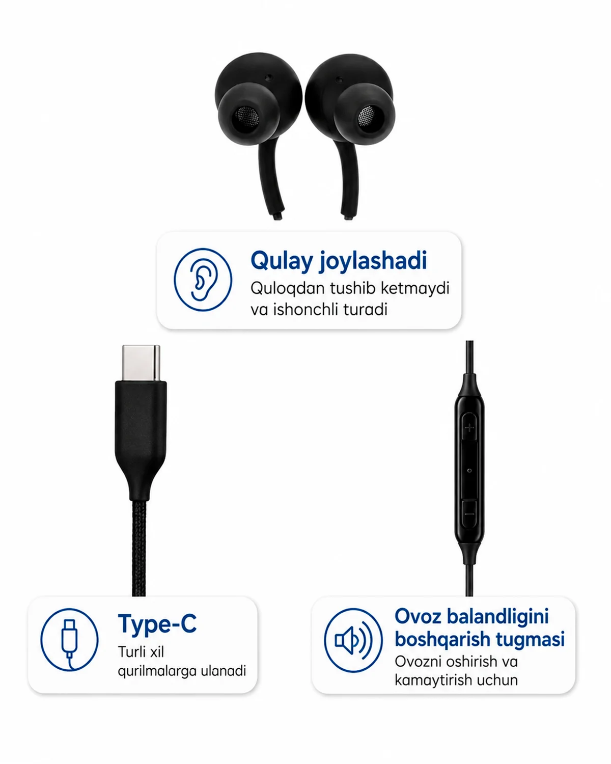 Original Samsung Type-C & 3.5mm Earphones — 7/7