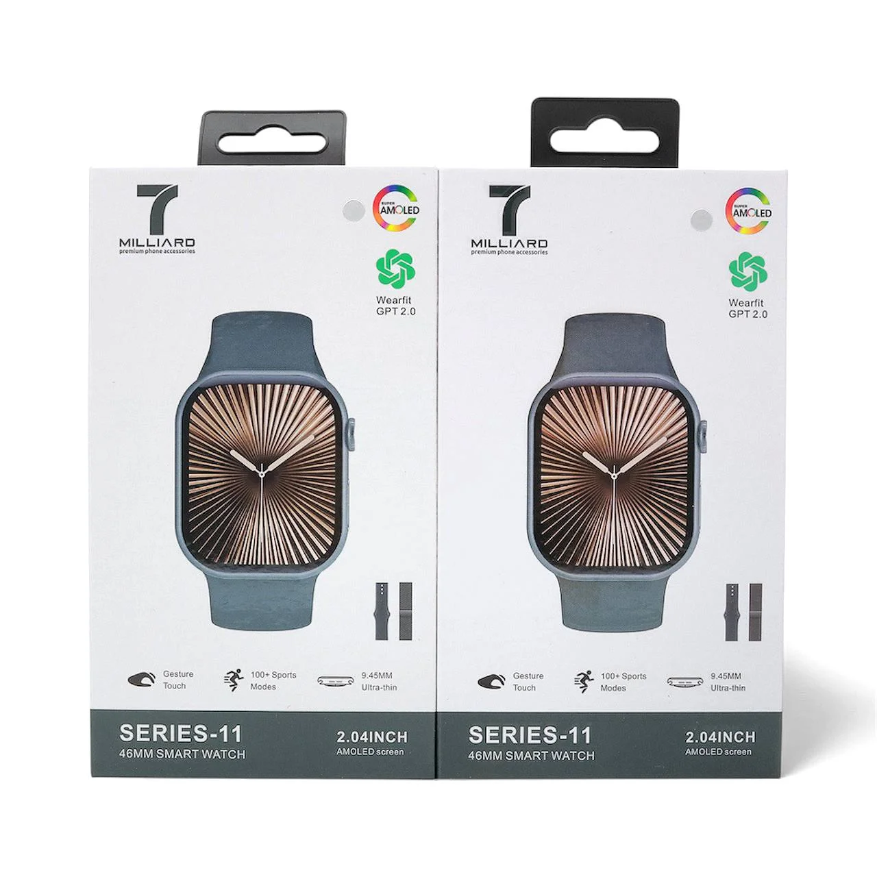 7 Milliard Series 11 AMOLED – Premium Smart Watch — 7 MILLIARD
