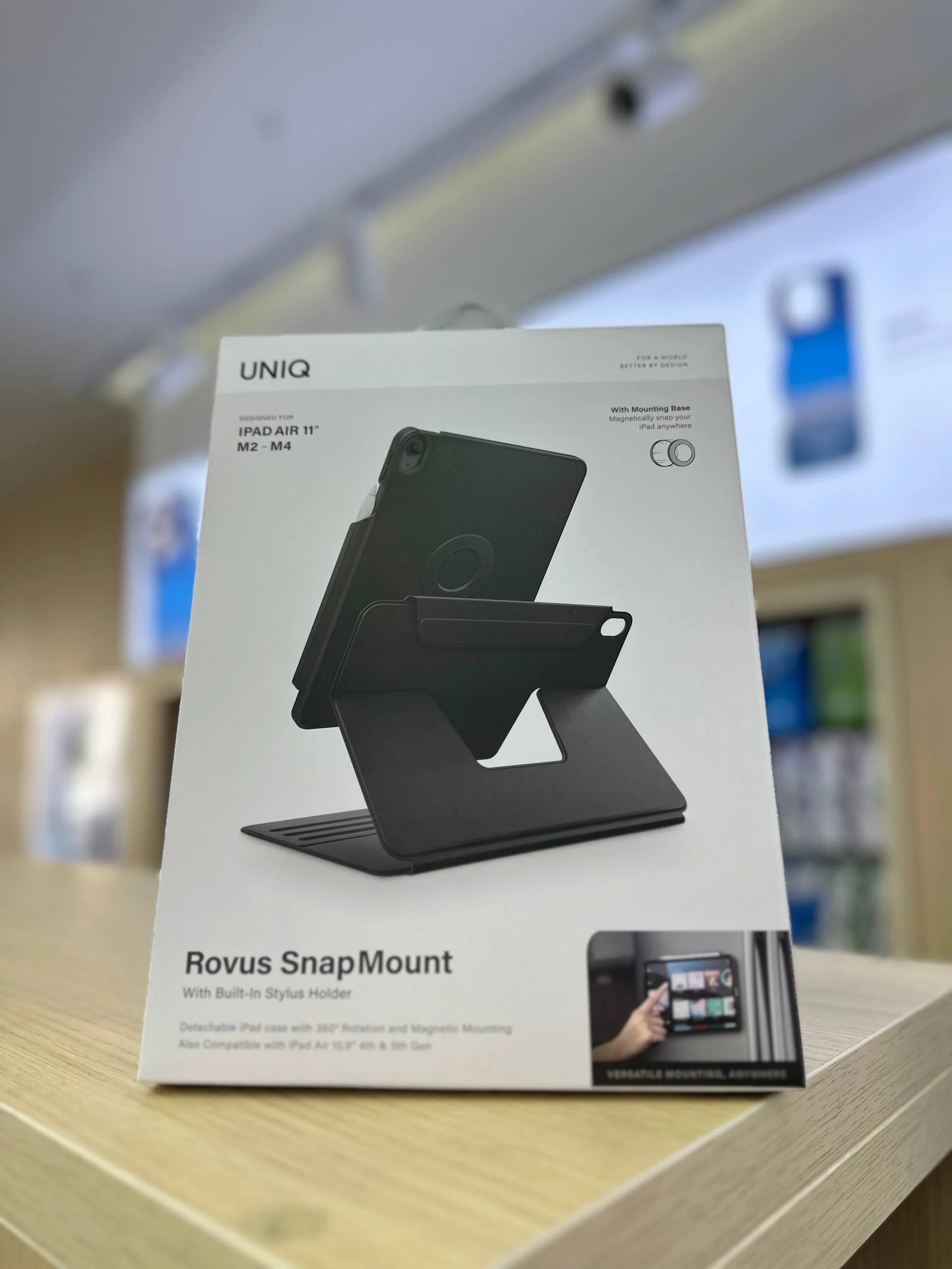 iPad Pro M2,M4,M5, Air modellari Premyum kachestvali chexol — Black