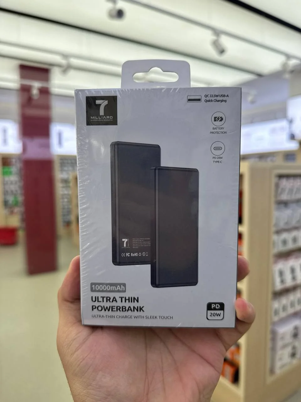 7 Milliard Ultra Thin 10000mAh – Ultra Yupqa Power Bank — 7 MILLIARD