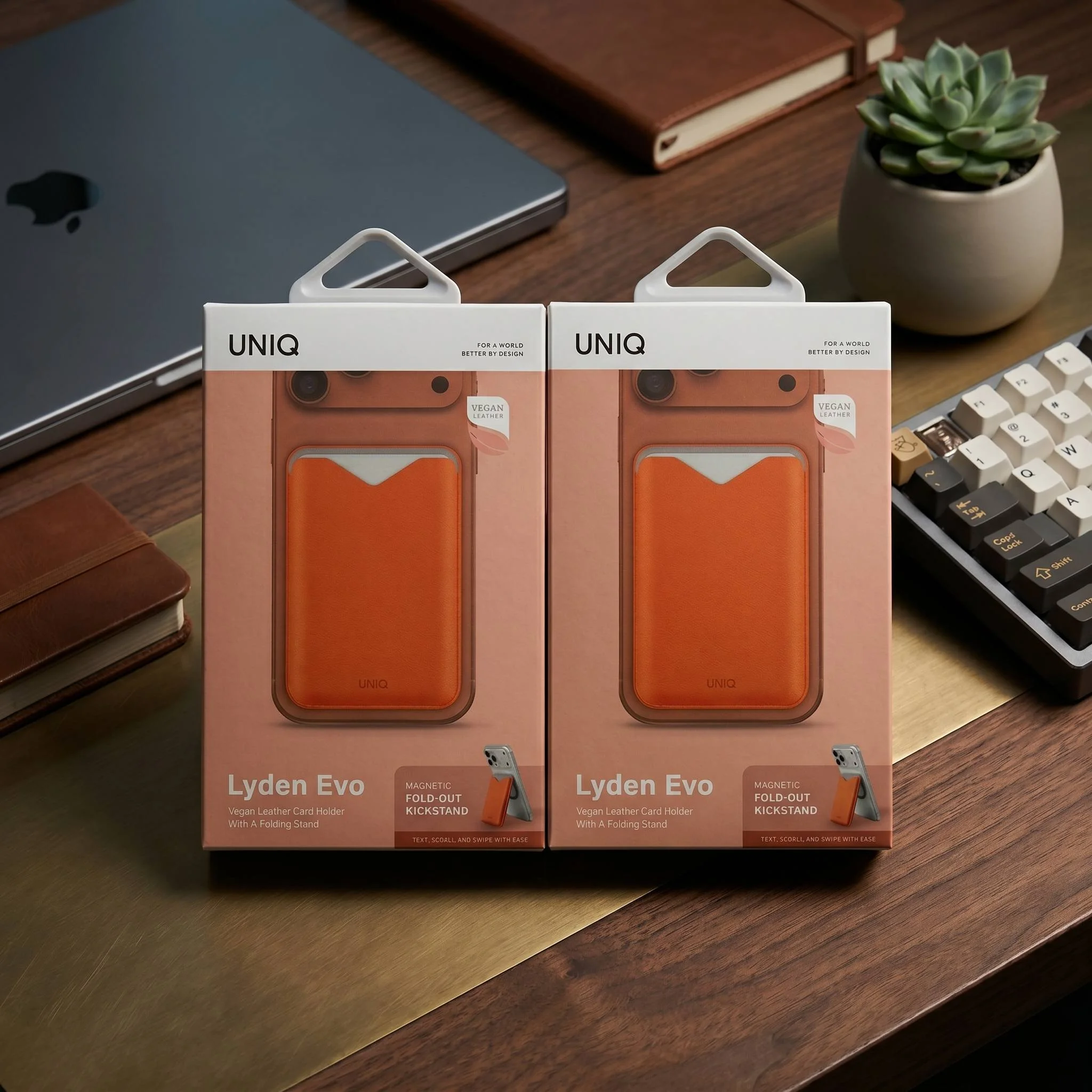 Magnitli Karta G'ilofi va Stendi UNIQ Lyden Evo MagSafe