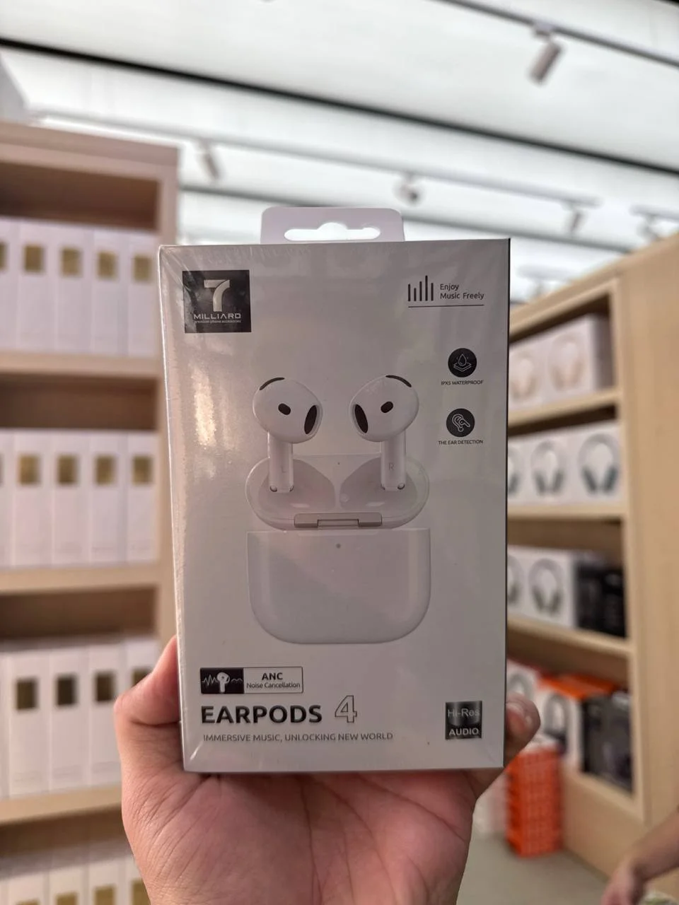 7 Milliard AirPods 4 ANC – TWS Simsiz Quloqchin — 7 MILLIARD