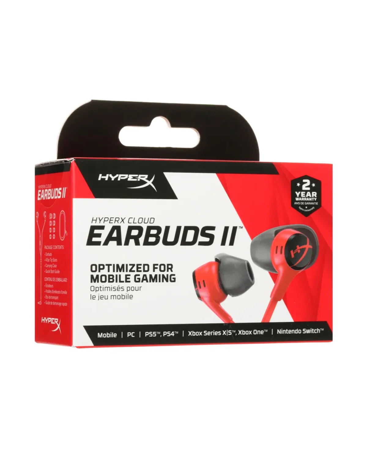 Geymerlar uchun simli quloqchin HyperX Cloud Earbuds II (3.5mm) — 2/10