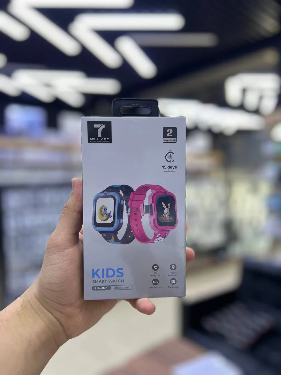 7 Milliard S02 – Bolalar uchun 4G GPS Smart Soat — 7 MILLIARD