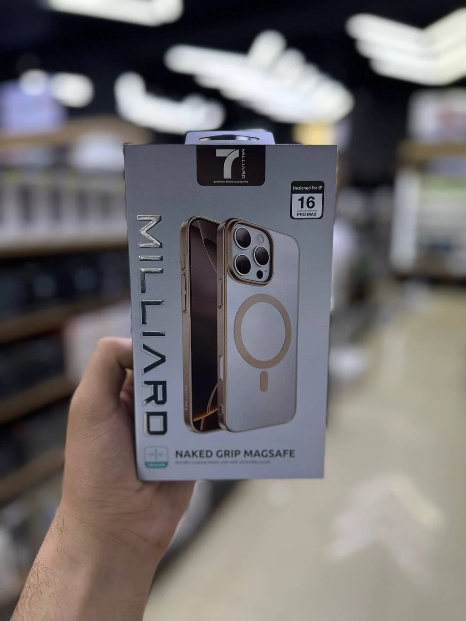 7 Milliard iPhone 16 Pro Max Desert Titanium – Premium Himoya G‘ilofi — 7 MILLIARD