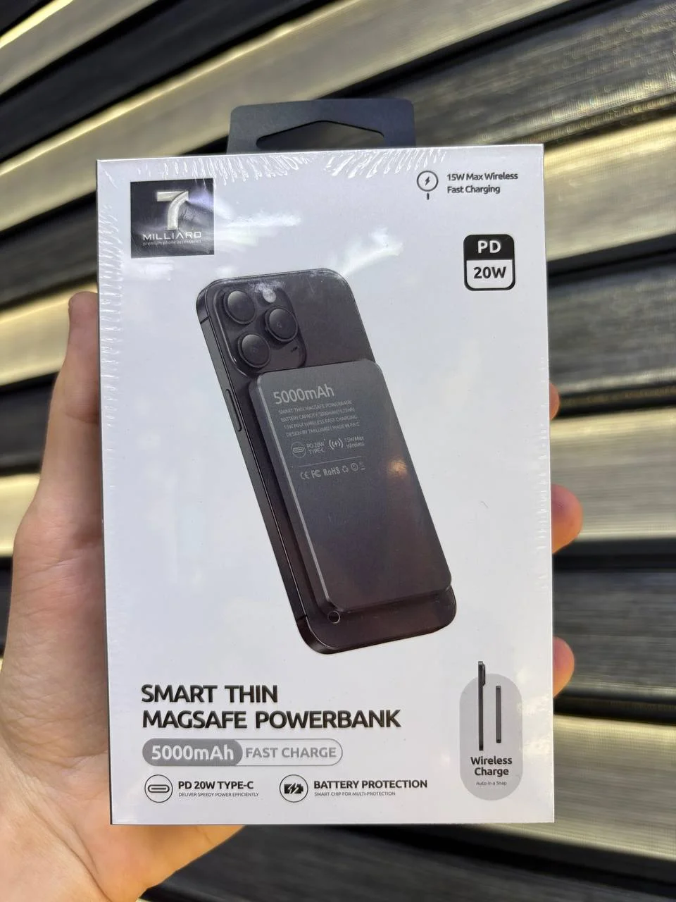 7 Milliard 5000mAh – Portativ Power Bank — 7 MILLIARD
