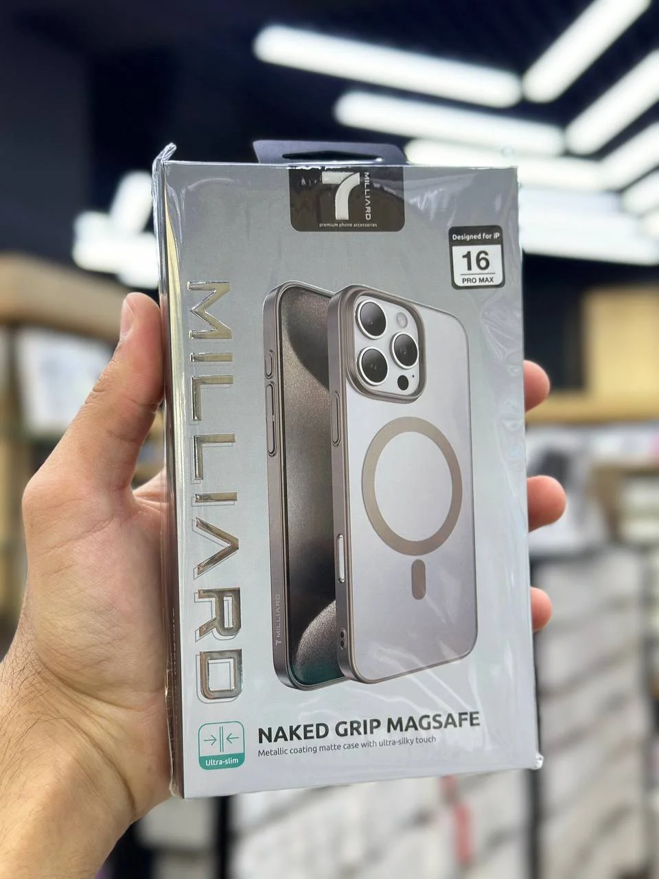7 Milliard 7MCNGMAIP16PMTN – iPhone 16 Pro Max Premium Himoya G‘ilofi