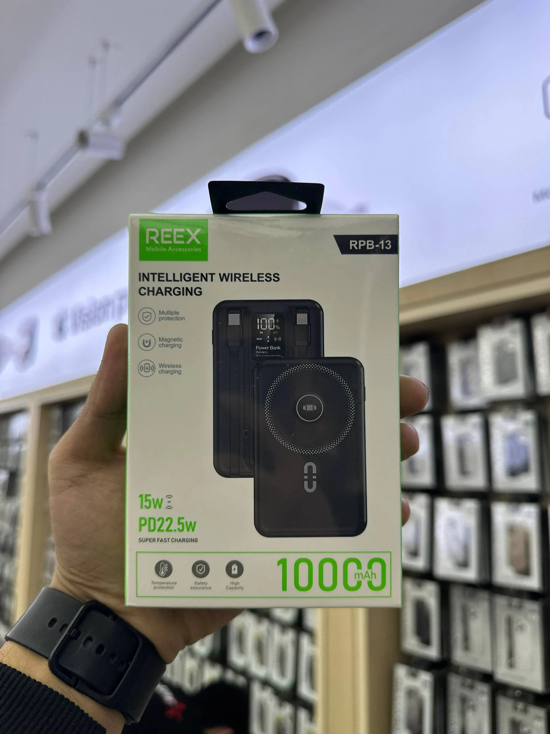 PowerBank REEX RPB-13 10000mAh Wireless — Reex