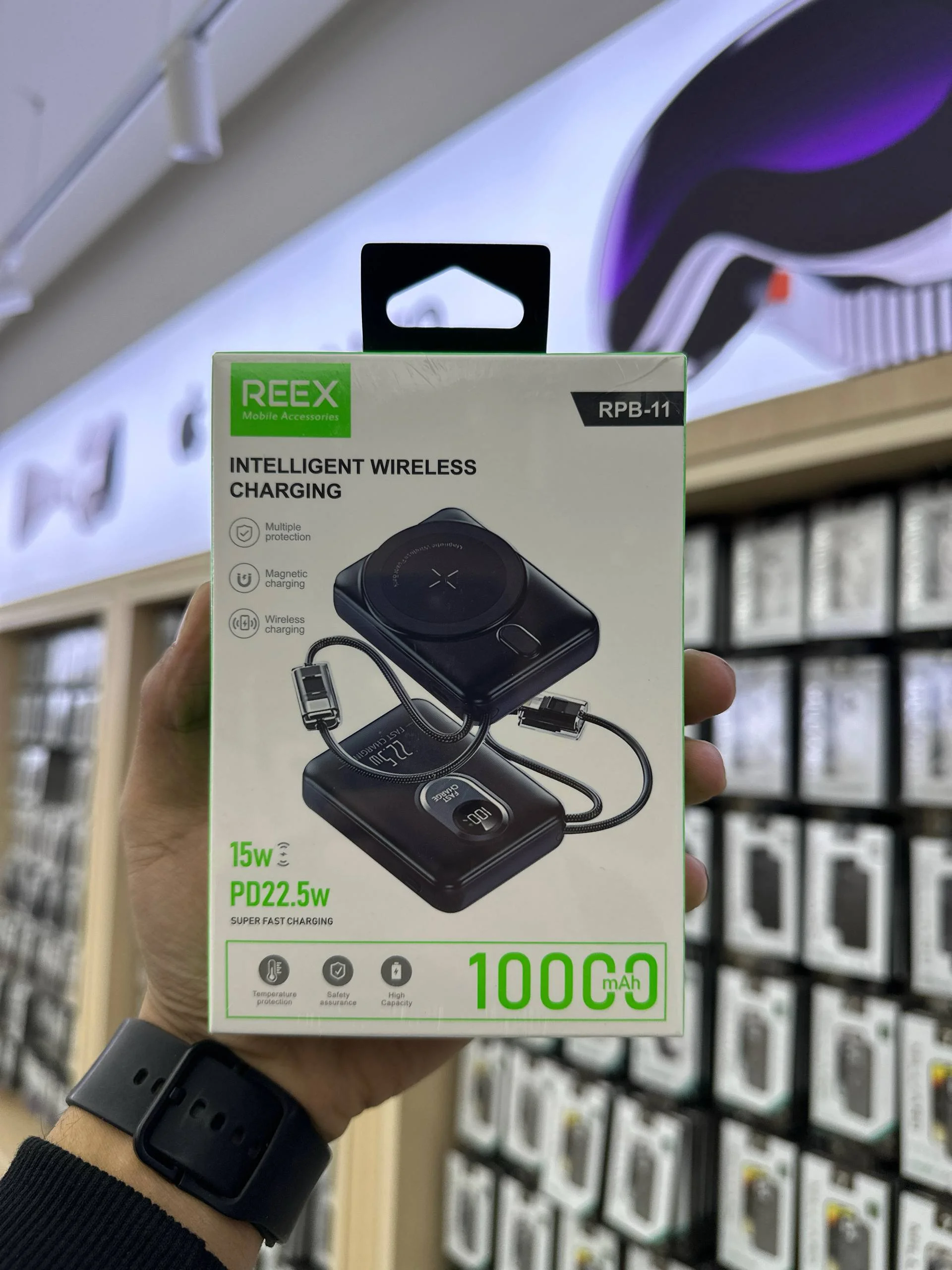 PowerBank REEX RPB-11 10000mAh Wireless — Reex