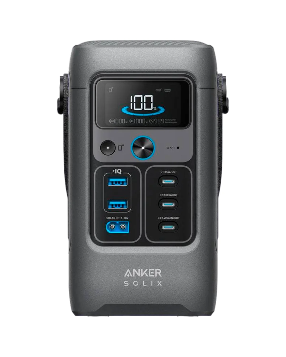 Ko‘chma quvvatlash stansiyasi Anker SOLIX C200 DC Portable Power Station (60000mAh, 200W) — 2/7