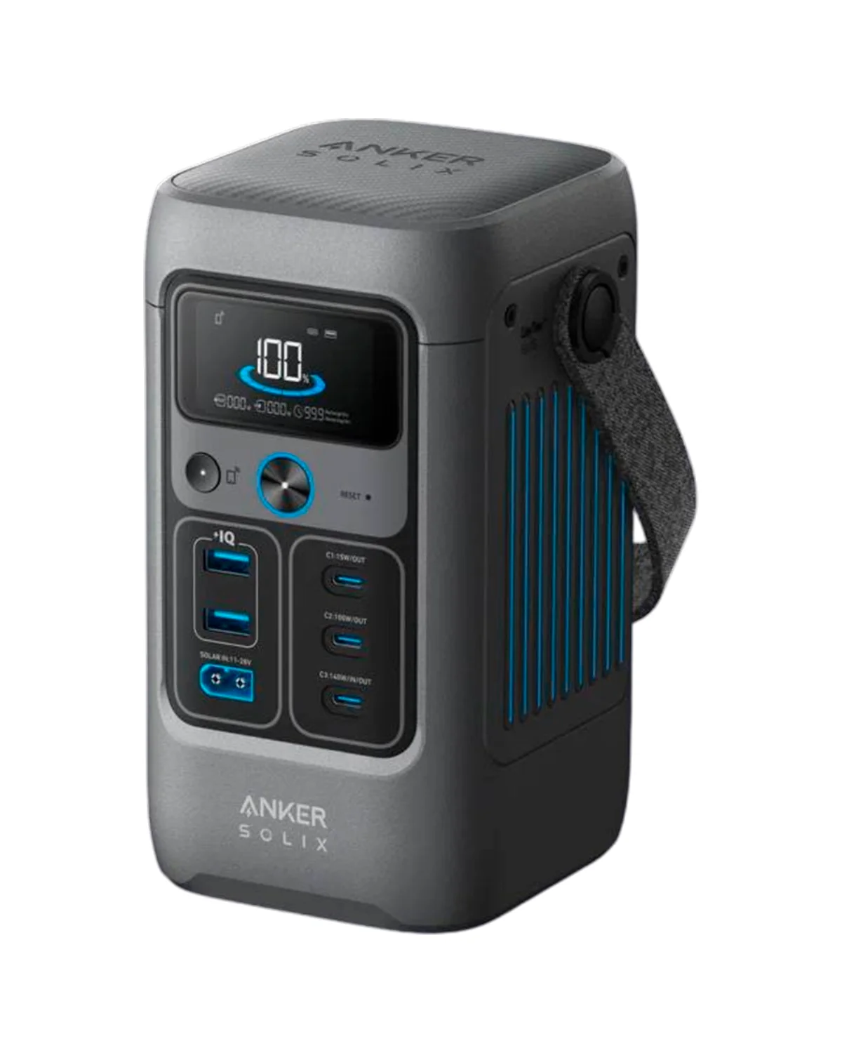 Ko‘chma quvvatlash stansiyasi Anker SOLIX C200 DC Portable Power Station (60000mAh, 200W) — 3/7