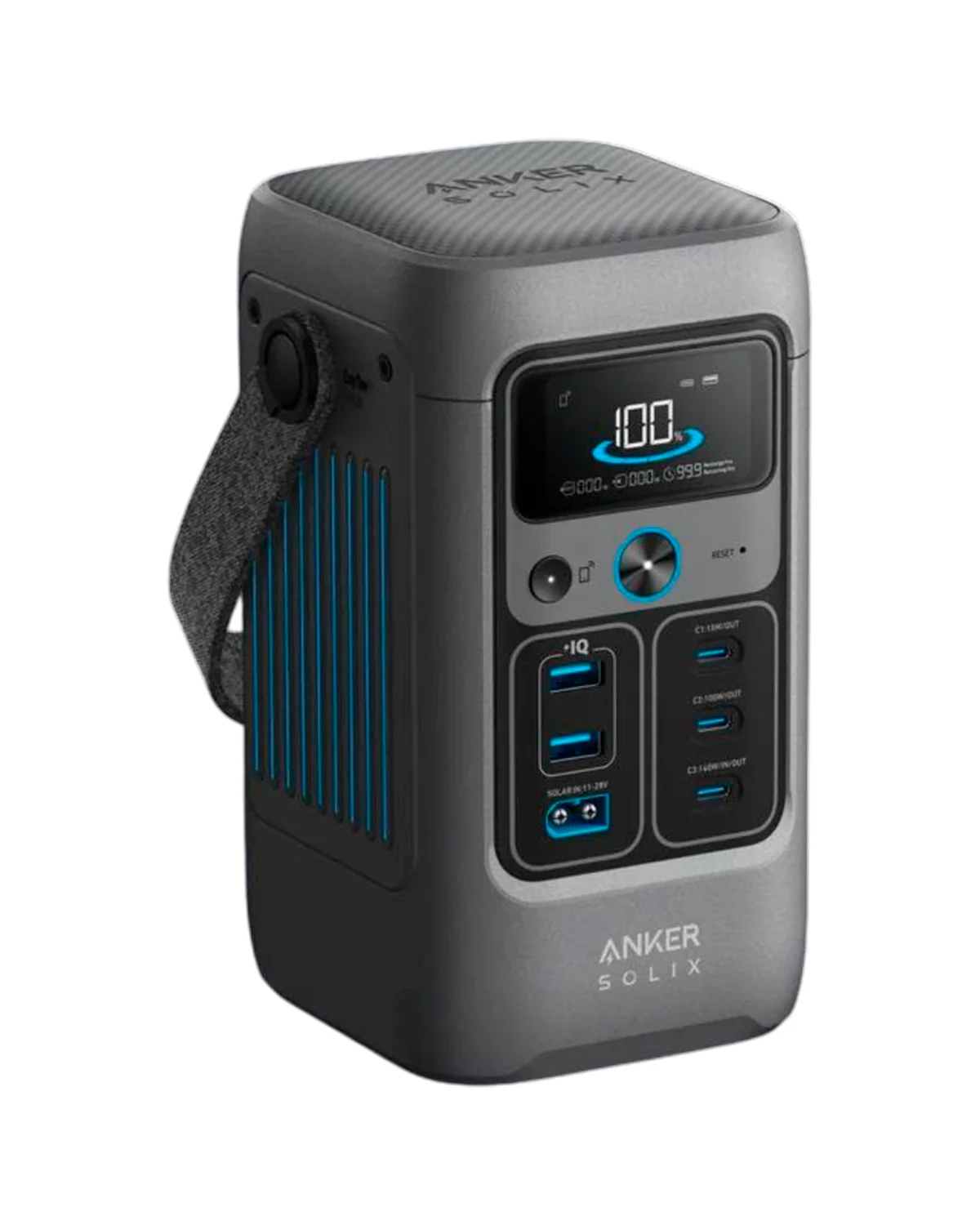 Ko‘chma quvvatlash stansiyasi Anker SOLIX C200 DC Portable Power Station (60000mAh, 200W) — 4/7
